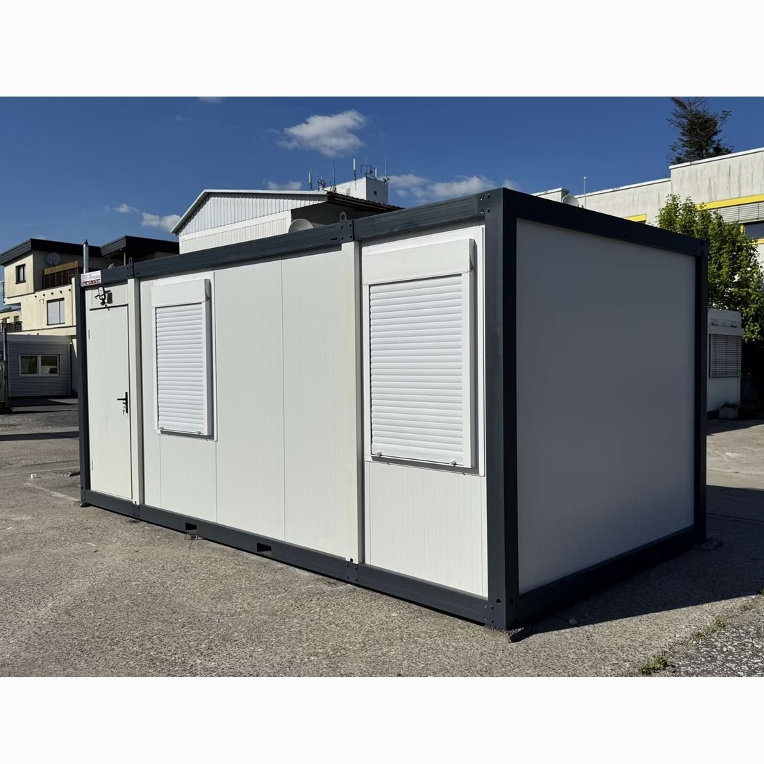bureau de chantier 17 m² avec volets roulants bureau de chantier 17 m² avec volets roulants