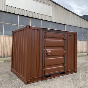 conteneur de stockage 9 pieds avec porte laterale 1